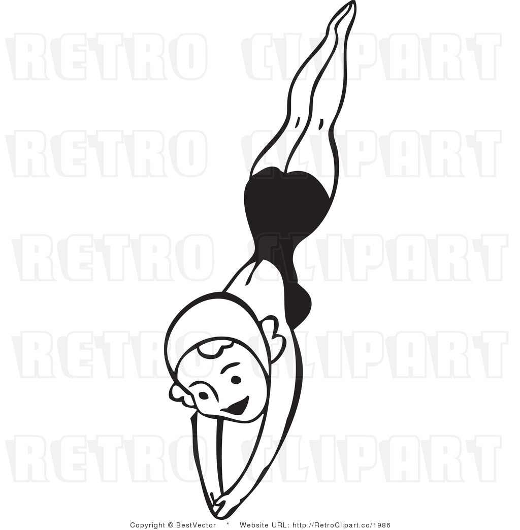 1024x1044 Diver Clipart Pool