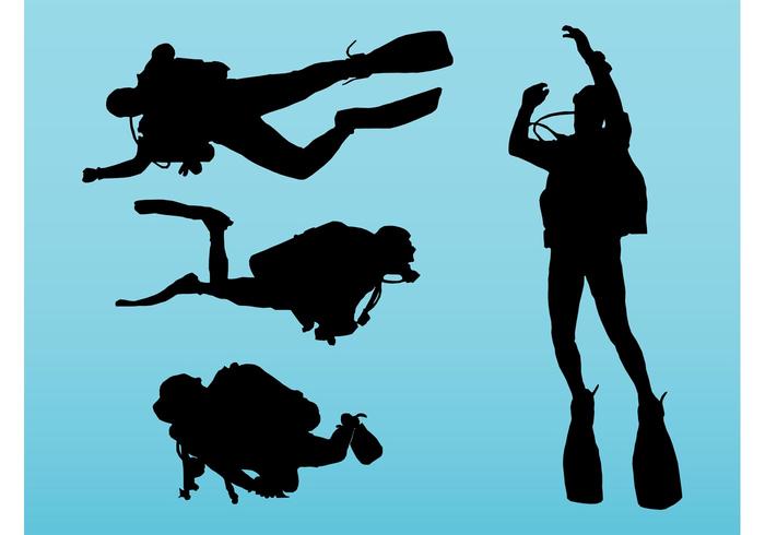 700x490 Diving Free Vector Art