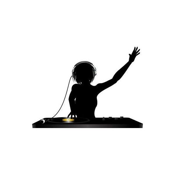 600x600 Dj Silhouette Vector Liked On Polyvore Featuring