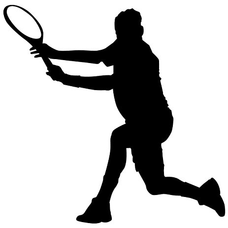 463x463 Tennis Wall Decal Sticker 24