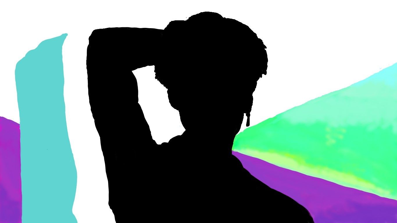 1366x768 Jimin Dna Silhouette (These Are All Made By Me ) Bts