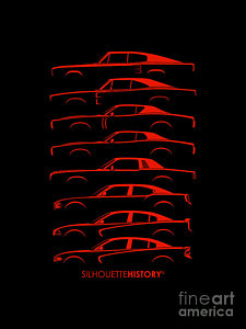 225x300 Dodge Charger Art Fine Art America