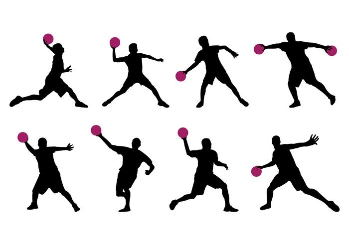 700x490 Silhouette Of Dodge Ball Player
