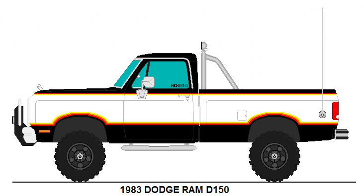 Dodge Truck Silhouette