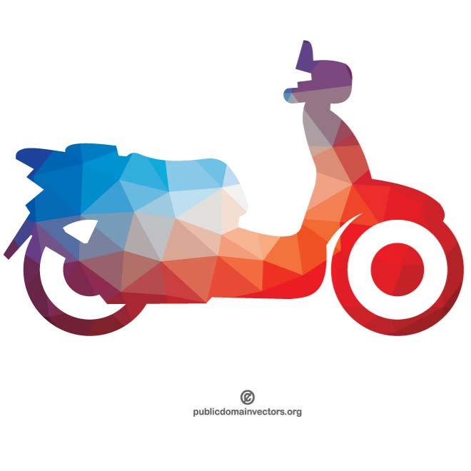 660x660 Silhouette Of A Motorcycle