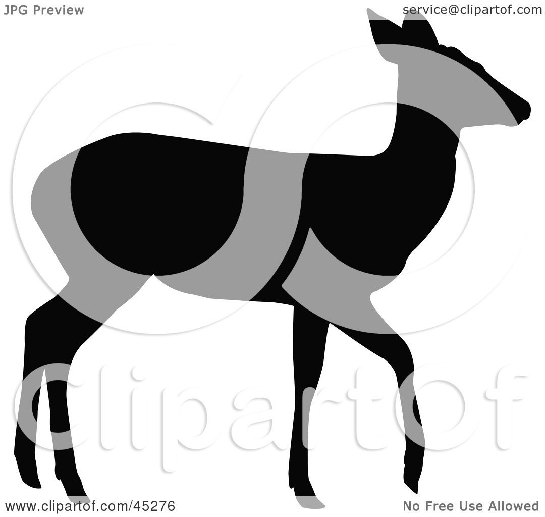1080x1024 Royalty Free (Rf) Clipart Illustration Of A Profiled Black Walking