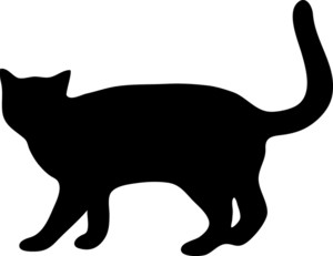 300x231 Clipart Cats Silhouette Free Cat Cliprt Image