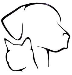 236x246 Image Result For Cat And Dog Free Silhouette Clip Art Vinyl