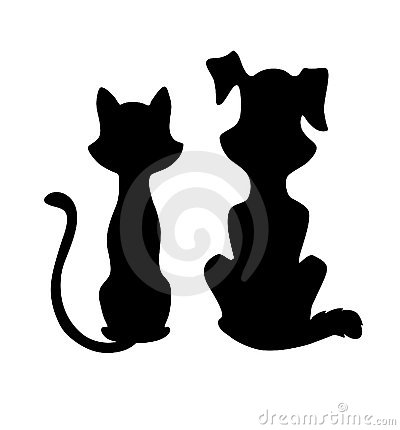400x430 Cat Silhouette Clip Art Vector Clipart Panda