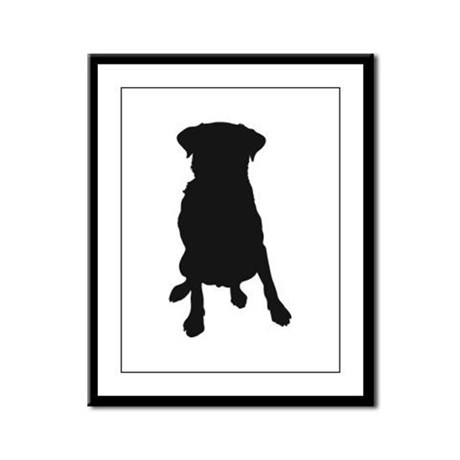 460x460 Dog Silhouette Posters