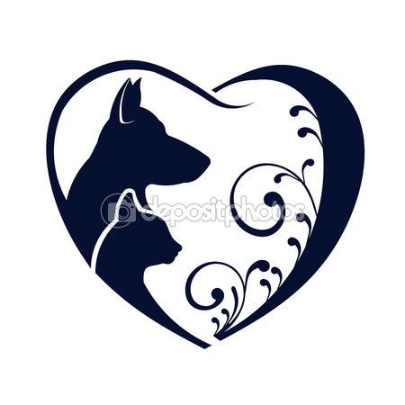 450x450 82 Best Dog Cat Logo Images On Cat Logo, Dog Cat
