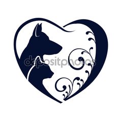 236x236 Dog Cat Silhouette Stock Photos, Images, Amp Pictures Shutterstock