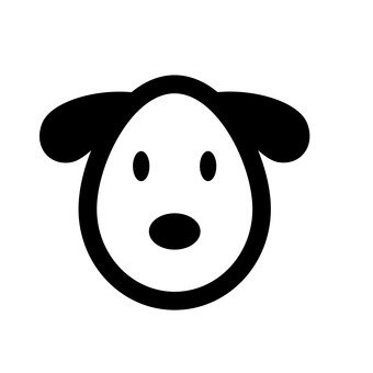 340x340 Free Cliparts Face, Dog, Standing Ear, Dog
