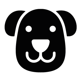 283x283 Dog Face Silhouette Silhouette Of Dog Face