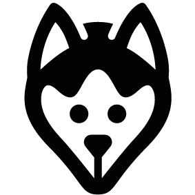 283x283 Dog Head Silhouette Silhouette Of Dog Head