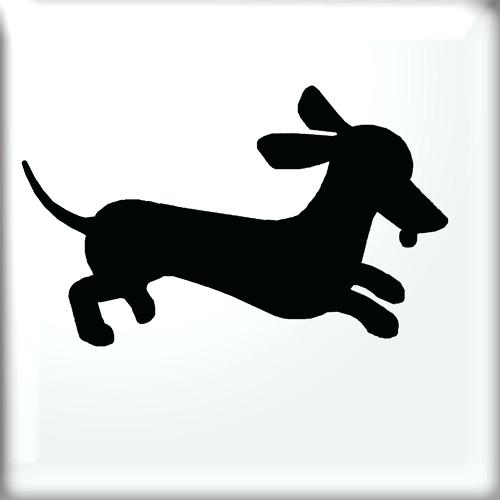 500x500 Awesome Wiener Dog Silhouette Images Fun Stuff Free Printable Dog