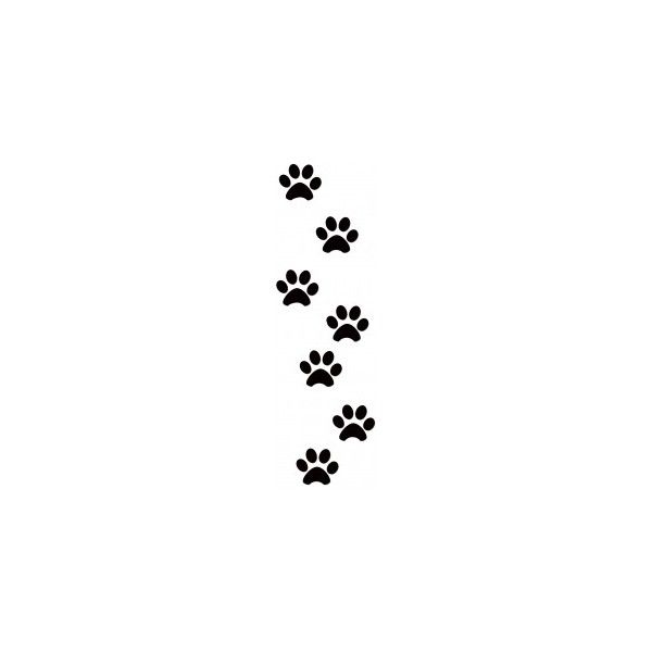 600x600 Two Dog Paw Prints Clip Art Pictures Of Dogs 2