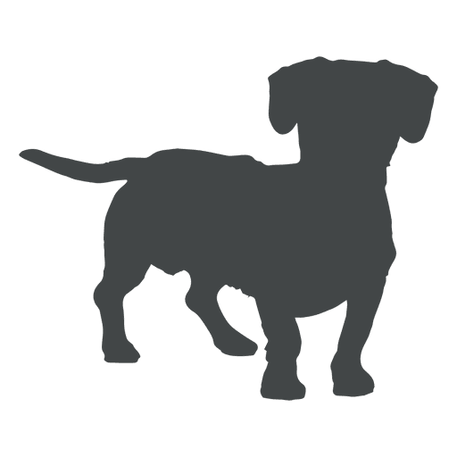 512x512 Dog Silhouette Playing