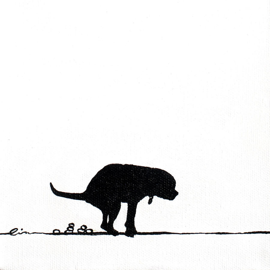 900x900 Little Dogs Doing Tricks On Little Canvas Painting By Cindy D Chinn