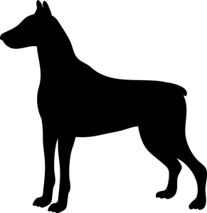 291x300 Dog Profile Clipart