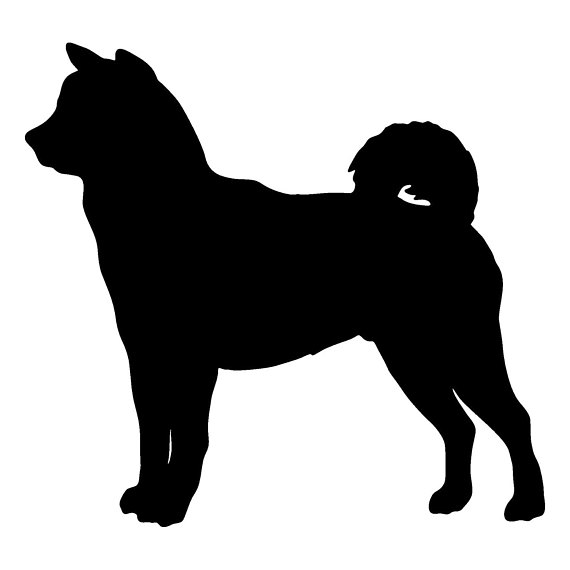 Dog Profile Silhouette at GetDrawings | Free download