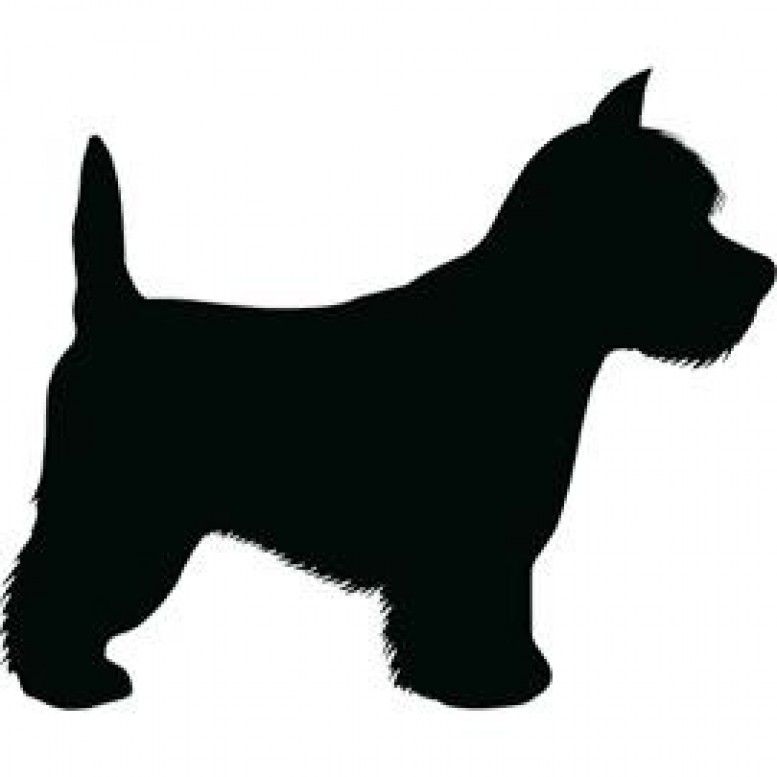 777x777 Westie Silhouette Craft Ideas Silhouettes, Stencil
