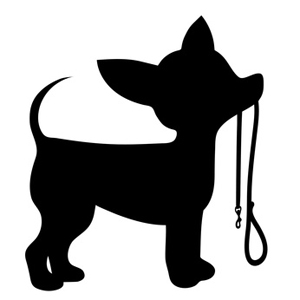 300x300 Chihuahua Dog Silhouette Clipart