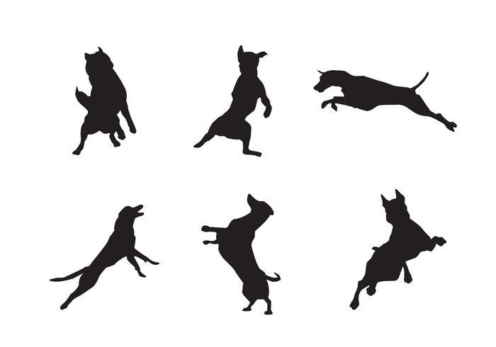 700x490 Jumping Silhouette Clipart