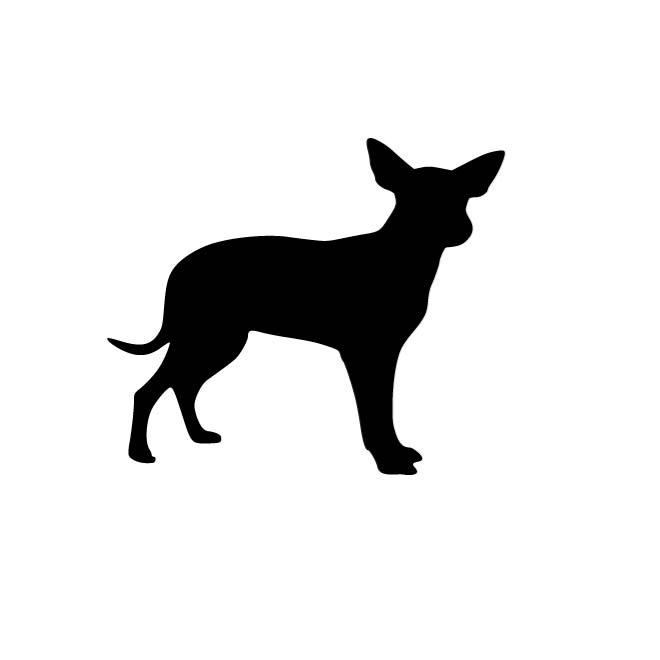660x660 Outline Image Of A Dog