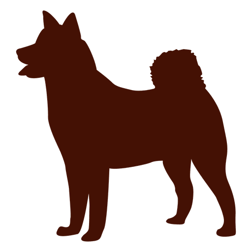 512x512 Dog Silhouette Puppy