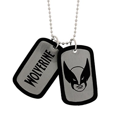 395x395 New Series Marvel Comics Wolverine Silhouette Dogtags Dog Tag