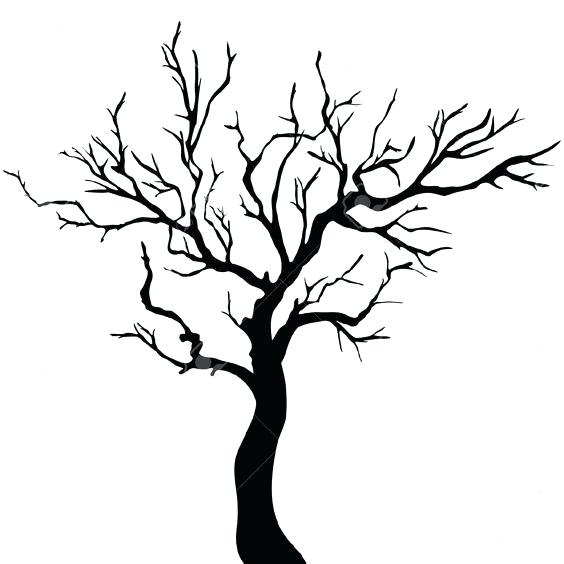 Dogwood Tree Silhouette at GetDrawings | Free download