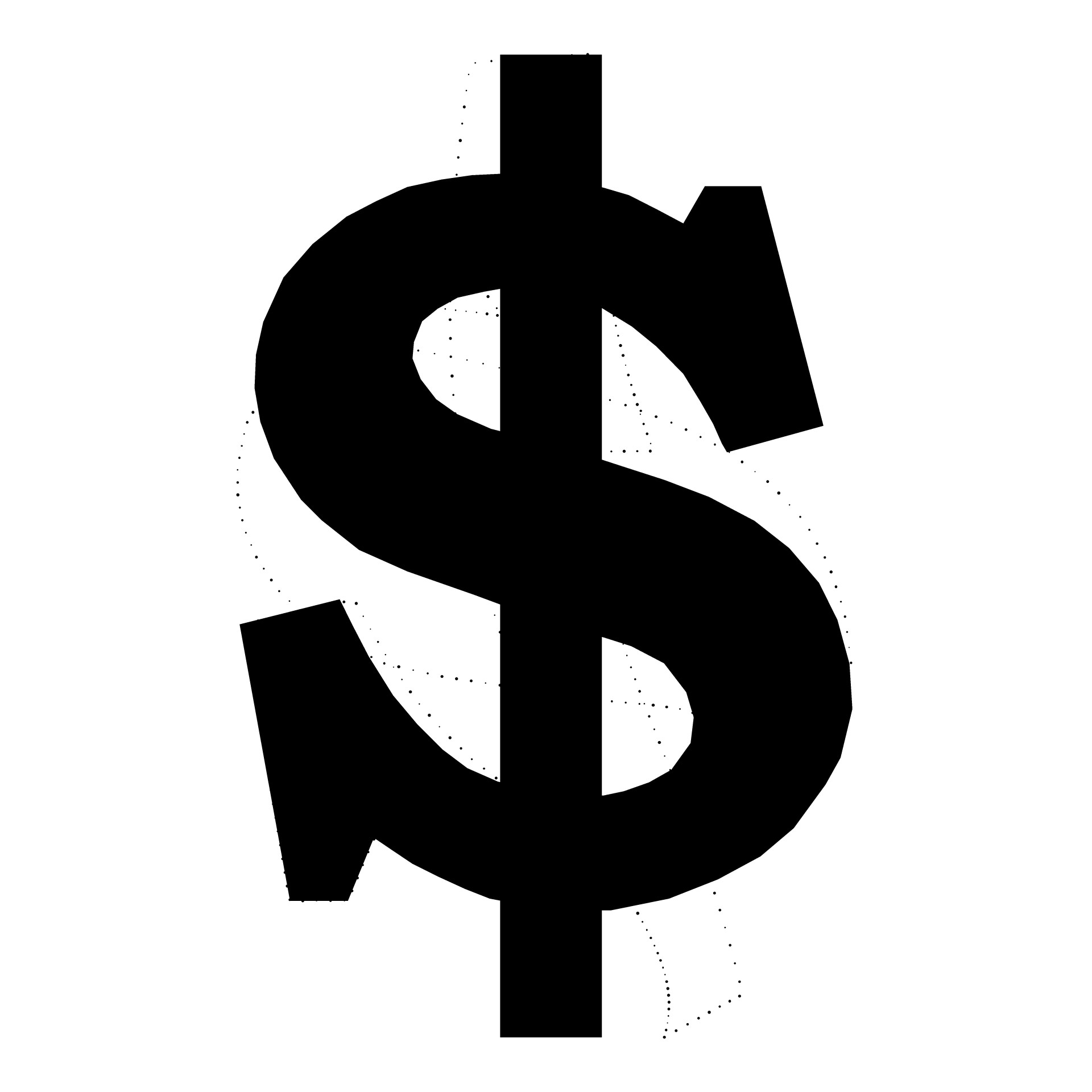 1920x1920 Dollar Sign Silhouette Free Stock Photo