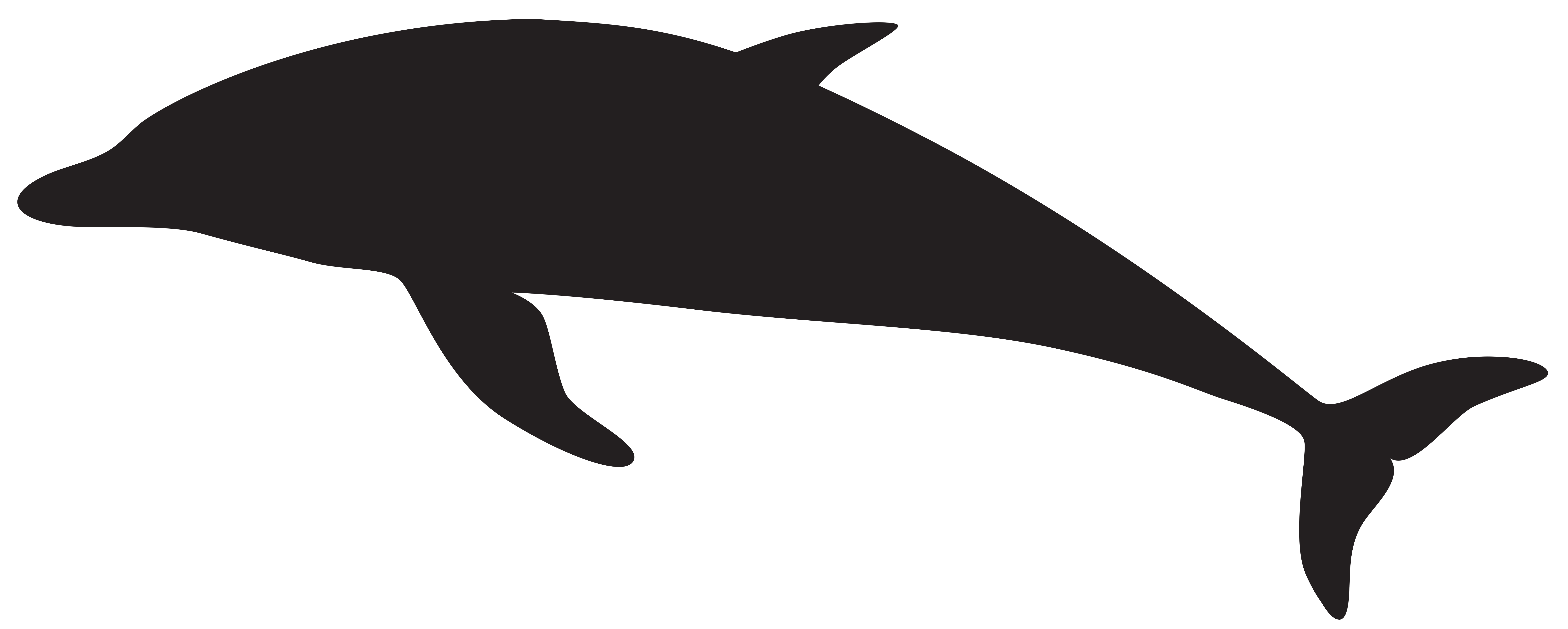8000x3210 Dolphin Silhouette Png Clip Art Imageu200b Gallery Yopriceville