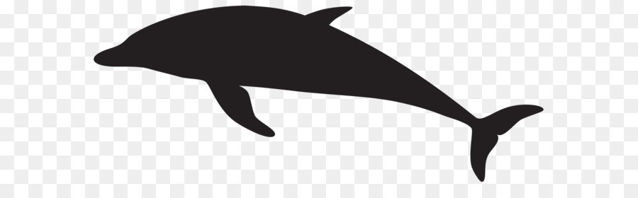 900x280 Dolphin Silhouette Clip Art