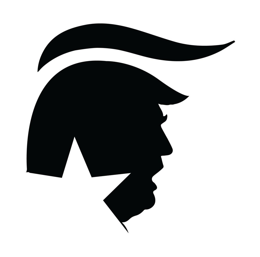 List 103+ Wallpaper Donald Trump Black And White Vector Excellent 10/2023