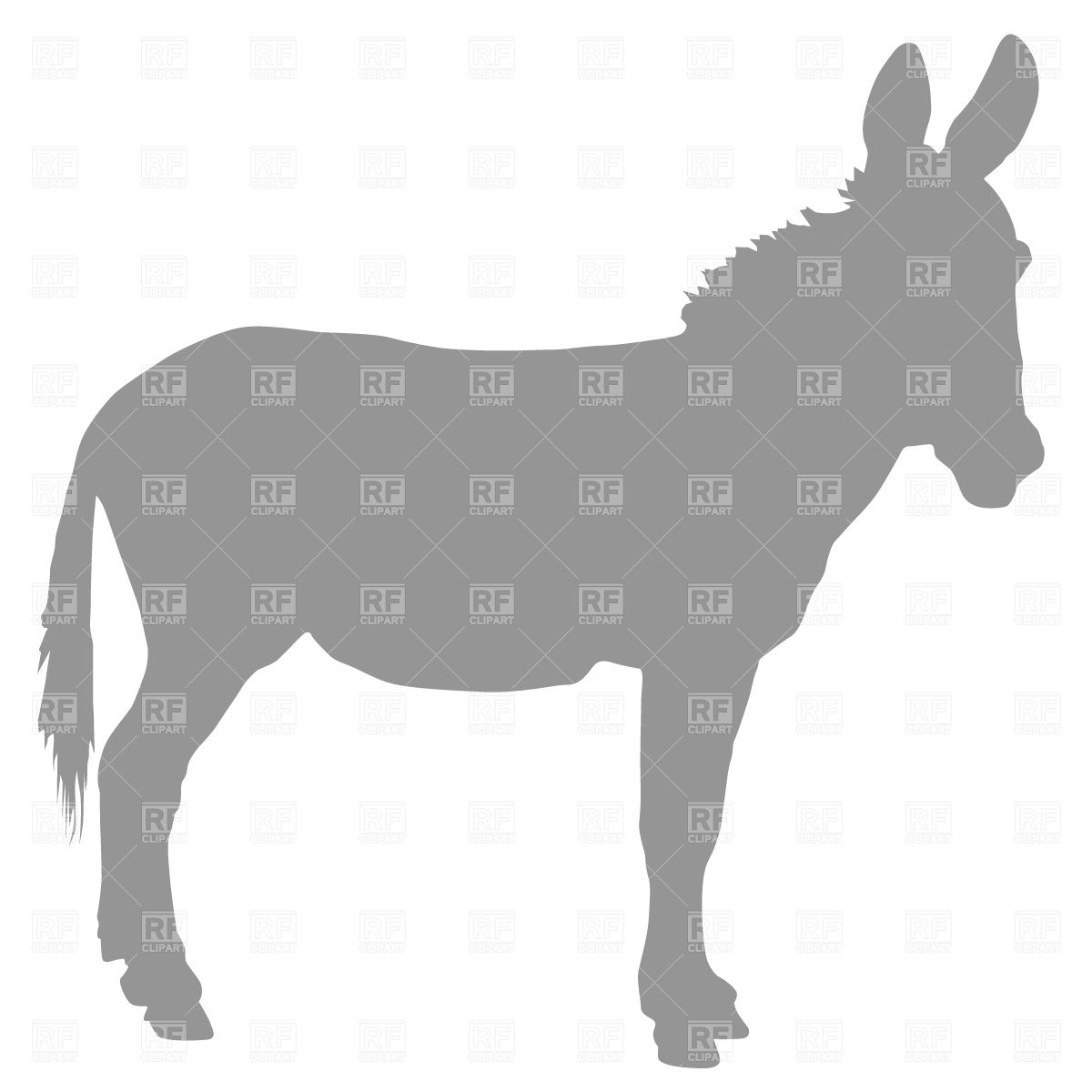 1200x1200 Donkey Silhouette Tattoo Silhouette Crafts