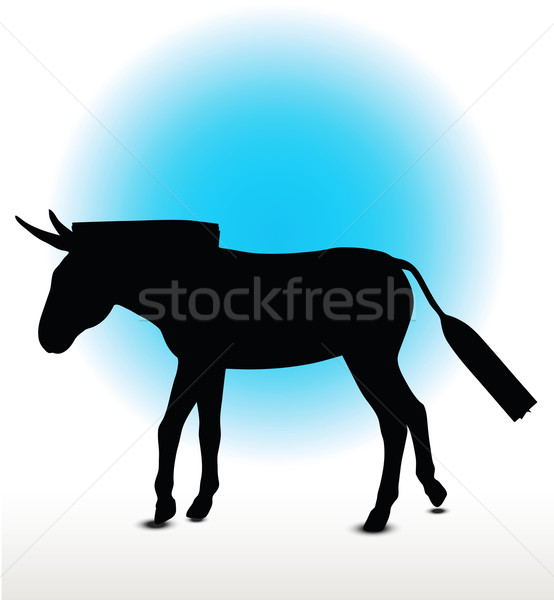 554x600 Donkey Isolated Stock Vectors, Illustrations And Cliparts Stockfresh