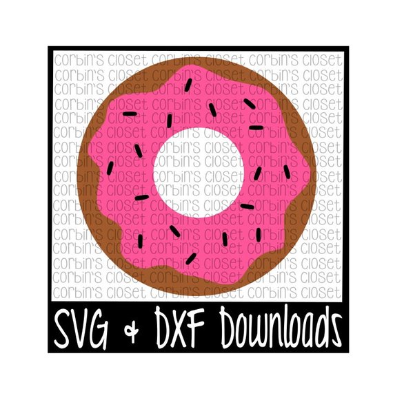 570x581 Donut Cutting File Dxf Amp Svg Files Silhouette Cameo