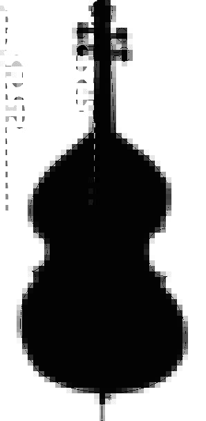 298x608 Instrument, Tool, Melody, Cello, Music, Note, Silhouette, Outline