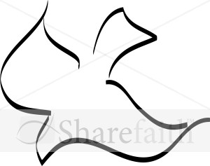 300x237 Holy Spirit Dove Dove Clipart
