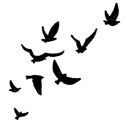 Dove Silhouette Tattoos at GetDrawings | Free download