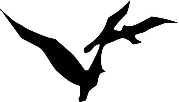 600x342 Flying Dove Silhouette Clip Art