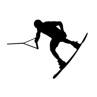 340x340 Free Silhouette Vector An Illustration