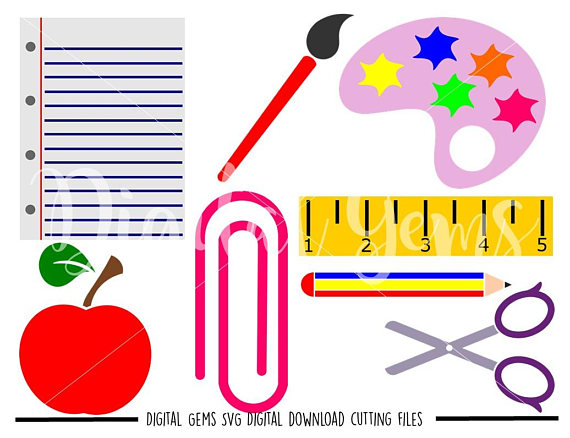 570x438 School Designs Svg Dxf Eps Png Files. Digital Download