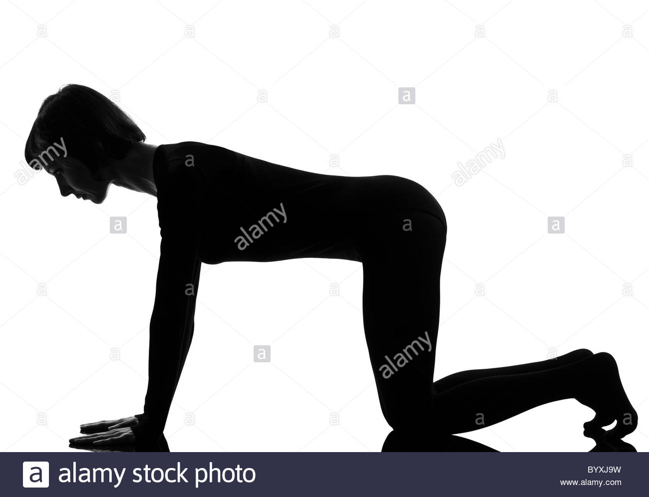 1300x996 Adho Mukha Svanasana Woman Yoga Pose Posture Position