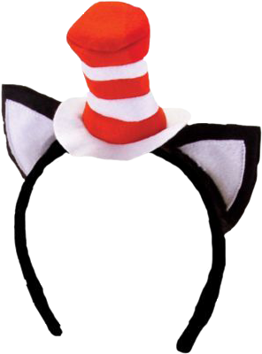 296x400 Cat In The Hat Headband Dr Seuss Popcultcha Elope