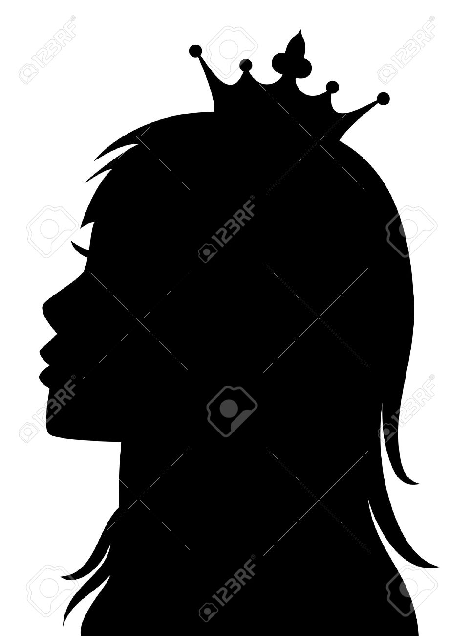 962x1300 Queen Clipart Silhouette