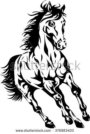 317x470 Resultado De Imagem Para Draft Horse Head Silhouette Oyma