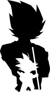 Dragon Ball Z Silhouette at GetDrawings | Free download